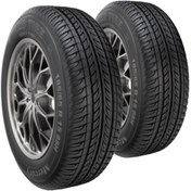 تصویر لاستیک خودرو یزد تایر 185/65R15 گل مرکوری دو حلقه ای Yazd tire 185/65R15 Mercury Pattern Car Tires