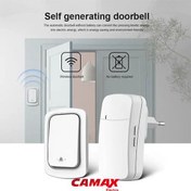 تصویر شاسی زنگ بیسیم بدون نیاز به باتری برد ۲۰۰ متر 