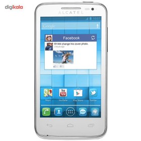 تصویر گوشی موبایل آلکاتل مدل One Touch MPop 5020D دو سیم‌کارت Alcatel One Touch MPop 5020D Dual SIM Mobile Phone