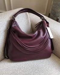 تصویر کیف دوشی زنانه شیناد چرم 