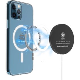 تصویر کاور گرین مدل Clear Case Magnetic مناسب برای گوشی موبایل اپل iPhone 13 Pro MAX 