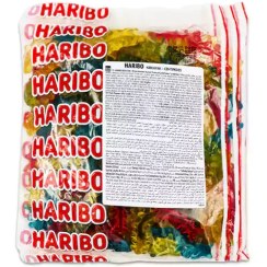 تصویر پاستیل شکری هاریبو Haribo مدل Kirkayak Centipedes کرمی 1 کیلو 