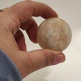 تصویر سنگ نمک ماساژ مدل گوی قطر4 salt ball r4