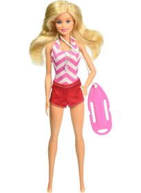 تصویر عروسک نجات غریق باربی برای دختران برند barbie Barbie Girls Lifeguard Doll