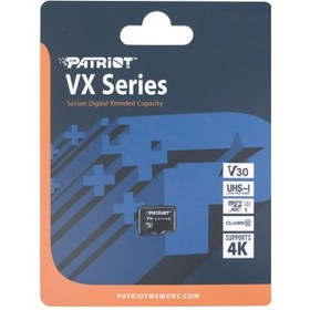 تصویر کارت حافظه‌ microSDXC پاتریوت مدل VX ظرفیت 32 گیگابایت 