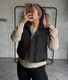 تصویر پافر وارداتی نگینی کد 4158 