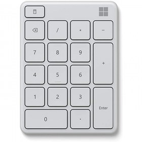 تصویر کیبورد بلوتوثی اعداد مایکروسافت مدل Number Pad Microsoft Bluetooth Number Pad