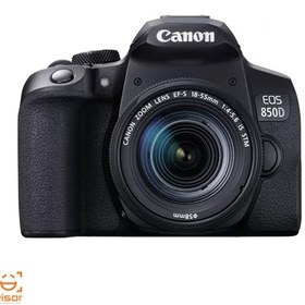 تصویر دوربین عکاسی کانن مدل EOS 850D WITH 18-55 IS STM دوربین عکاسی دیجیتال مشکی مدل Canon EOS 850D kit EF-S 18-55mm f/4-5.6 IS STM Canon