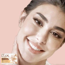 تصویر صابون لوکس عربستان اصلی رایحه گل های سفید وزن 170 گرم lux beauty soap with white flower 170g