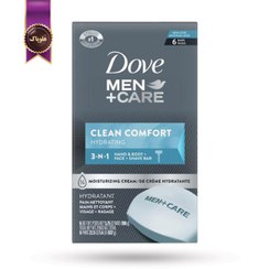 تصویر صابون داو dove مدل Men+Care Clean Comfort پک 6تایی (اورجینال) 