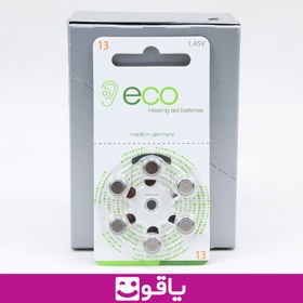 تصویر باتری سمعک برند اکو آلمانی - سایز 13 Batteries  ECO(Model 13)