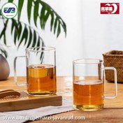 تصویر لیوان پیرکس دلی بسته ۶ عددی ۲۷۰ میل 