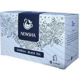 تصویر چای وانیل نیوشا | مخلوط چای سیاه و وانیل 