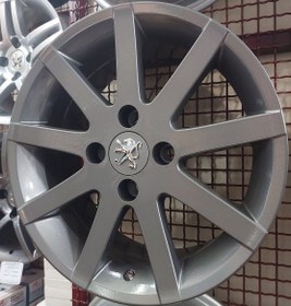 تصویر رینگ اسپرت سایز ۱۵ (۱۰۸×۴) پیت لاین ۰۹۵ دودی Sport wheel size 15"(4×108) pitline 095 MG