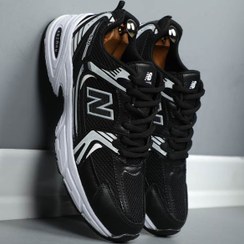 تصویر نیوبالانس 530 مشکی سفید مردانه فقط 484 هزار NEW BALANCE 