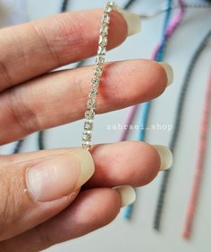 تصویر نگین متری رنگی سایز ۸ 