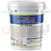 تصویر چسب کاشی و سرامیک خمیری غفاری ولیوکم 1 کیلویی ghaffari value chem 