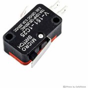 تصویر میکروسوئیچ اهرم دار با اهرم 15 میلی متر V-151-1C25 MICRO SWITCH