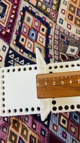 تصویر کفی پلکسی،هایمپک مربع ودایره - کفی هایمپک ایرانی / سایز15 / طرح دایره 