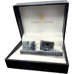 تصویر دکمه سر آستین و گیره مردانه 