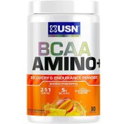 تصویر بی سی ای ای + آمینو پلاس USN وزن ۳۵۰ گرم 