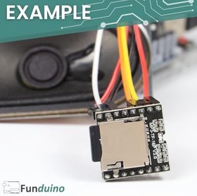 تصویر پخش کننده مینی‌ام‌پی‌تری، مدل MP3-TF-16P 