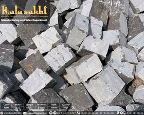 تصویر سنگ کوبیک مشکی نجف آباد 