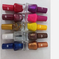 تصویر لاک ناخن زیبا 