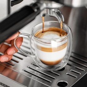 تصویر اسپرسو ساز حرفه ای جیپاس مدل 1325s Geepas Espresso And Cappuccino Coffee Machine