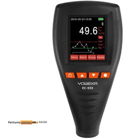 تصویر ضخامت سنج ec555 