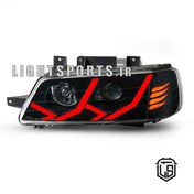 تصویر چراغ جلو اسپرت 405وslx یه تیکه طرح لامبورگینی قرمز چراغ جلو اسپرت 405وslx یه تیکه طرح لامبورگینی قرمز(جفت)