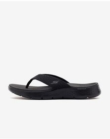 تصویر Go Walk Flex Sandal شکوه و طبقه سیاه پرواز Bbk اسکچرز Skechers 