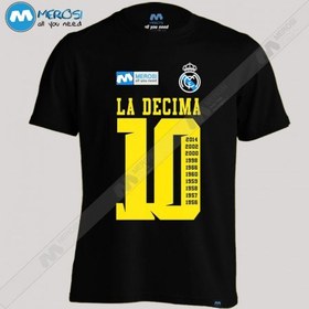 تصویر تیشرت طرح LA DECIMA 