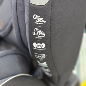 تصویر صندلی ماشین چرخشی ایزوفیکس دار بوربای burbay 