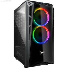 تصویر کیس کامپیوتر Cougar Turret RGB Gaming Case 