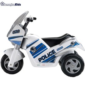 تصویر موتور پلیس پگپرگو | Peg-Perego Rider Police 828 