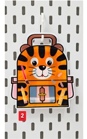 تصویر زیپ کیپ فانتزی طرح ببر - ۳ 