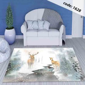 تصویر روفرشی کشدار طرح کلاسیک 