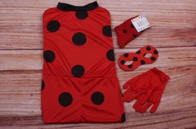 تصویر ست لباس دختر کفشدوزکی کد 05 Lady Bug costume set NO.05