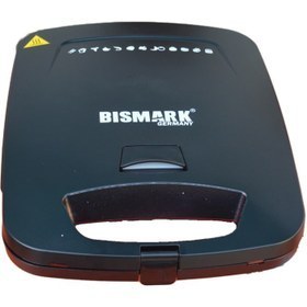 تصویر ساندویچ ساز و گریل برند بیسمارک آلمان اصلی مدل BM2606 Sandwich & grill maker BM2606