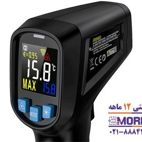 تصویر ترمومتر لیزری دیجیتال مستک مدل IR03A MESTEK digital laser thermometer model IR03A