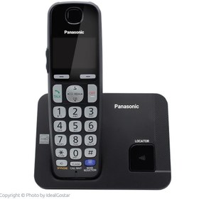 تصویر تلفن بی سیم پاناسونیک مدل KX-TGE210 ا Panasonic KX-TGE210 Cordless Telephone Panasonic KX-TGE210 Cordless Telephone