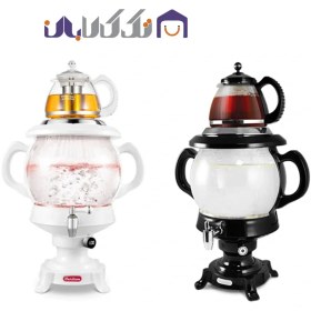 تصویر چای ساز سماوری برند باریتون کانادا مدل BS_4523VDBD Canada baritone samovar tea maker model BS_4523VDBD