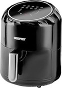 تصویر Fryer Air Digital Geepas ، سیاه ، 1400W ، ظرفیت 3.5 لیتری ، GAF37512 ، 2 سال ضمانت سازنده Geepas Digital Air Fryer, Black, 1400W, 3.5 Liter Capacity, GAF37512, 2 Year Manufacturer Warranty