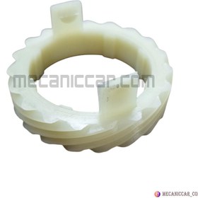 تصویر دنده کیلومتر بزرگ 19 دندانه سفید پژو 206 تیپ 2 و 3 طهران پارت Gearbox parts