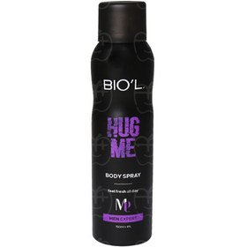 تصویر اسپری بدن مردانه بیول مدل Hug Me حجم 150 میلی لیتر 