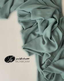 تصویر روسری کرپ حریر 