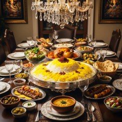 تصویر ادویه برنج طلای دودی ۲ قلو «ما3تا» 