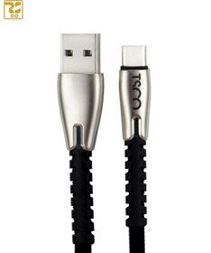 تصویر کابل تبدیل USB به USB-C تسکو مدل TCC 187 طول 1 متر TSCO TCC187 USB to USB-C Cable 1m