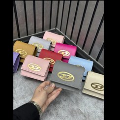 تصویر کیف مینی بگ دخترانه چرم طرح دیزل 